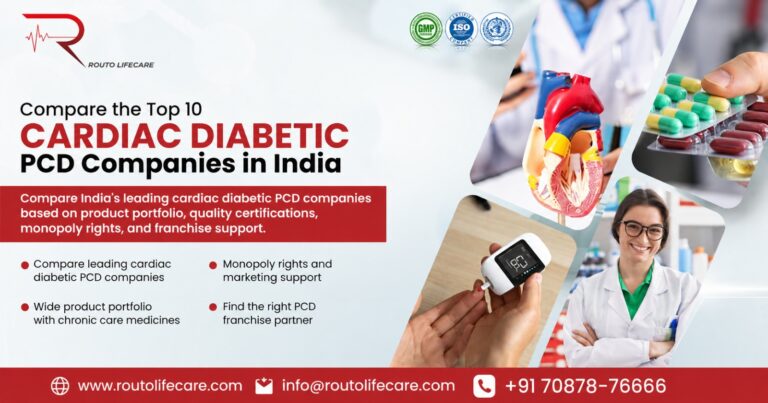 Top 10 Cardiac Diabetic PCD Companies in India